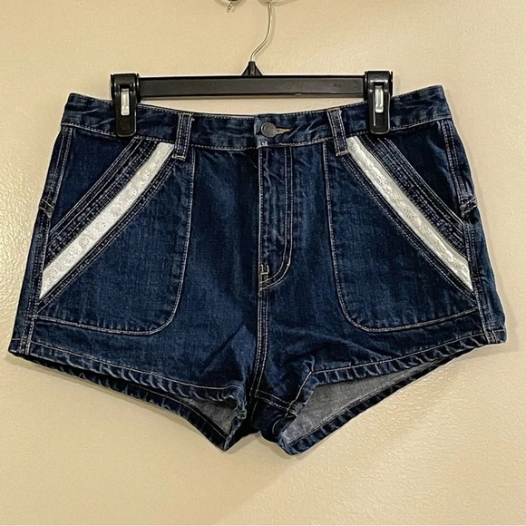 FREE PEOPLE Sweet Surrender Denim Shorts‎ - Picture 3 of 6